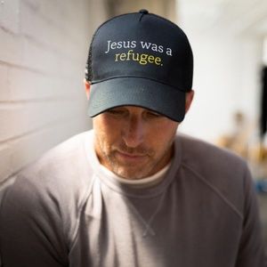 Jesus Was A Refugee Christian Faith Trucker Hat